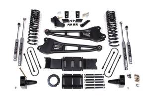 BDS Suspension - BDS 5.5 Inch Radius Arm Lift Kit | Ram 3500 4WD Gas (2019-2024) | w/ Factory Rear Overload Leaf | NX2 Nitro Series - Image 2