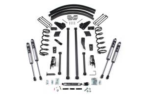 BDS Suspension - BDS 4.5 Inch Long Arm Lift Kit | Dodge Ram 2500/3500 (1994-1999) 4WD | Block Kit With Factory Overload | FOX 2.0 Performance Series - Image 2