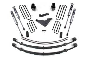 BDS Suspension - BDS 6 Inch Lift Kit | 2000-2005 Ford Excursion 4WD | Block Kit & Add-A-Leaf | FOX 2.0 Performance Series - Image 2