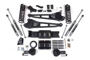BDS 5.5 Inch Radius Arm Lift Kit | Ram 2500 w/ Rear Air Ride (2019-2024) 4WD Gas | NX2 Nitro Series Shocks