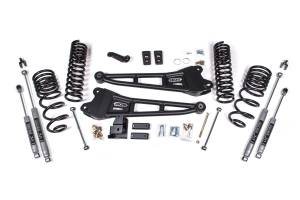 BDS Suspension - BDS 4 Inch Lift Kit w/ Radius Arm | Ram 2500 (2014-2018) 4WD Diesel | FOX 2.5 Performance Elite Shocks - Image 1