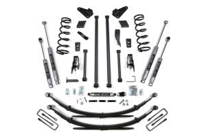BDS Suspension - BDS 5 Inch Long Arm Lift Kit | Dodge Ram 2500/3500 (2000-2002) 4WD | Rear Leaf Springs | NX2 Nitro Series - Image 2