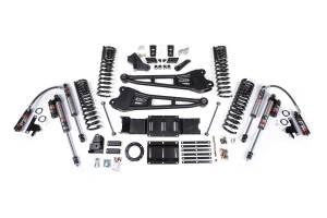 BDS Suspension - BDS 5.5 Inch Lift Kit w/ Radius Arm | Ram 2500 (2019-2026) 4WD Gas | FOX 2.5 Performance Elite Shocks - Image 2