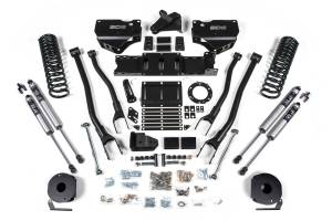 BDS Suspension - BDS 5.5 Inch 4-Link Lift Kit | Ram 2500 Rear Air Ride Gas (2019-2024) 4WD | FOX 2.0 Performance Series Shocks - Image 2