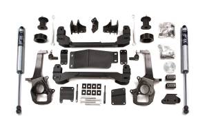 BDS Suspension - BDS 4 Inch Lift Kit | 2012 Dodge Ram 1500 4WD | 2 Inch Rear Coil Spacer w/ FOX 2.0 Performance Series Shocks - Image 2
