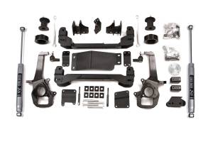 BDS Suspension - BDS 4 Inch Lift Kit | 2012 Dodge Ram 1500 4WD | 2 Inch Rear Coil Spacer w/ NX2 Nitro Series Shocks - Image 2