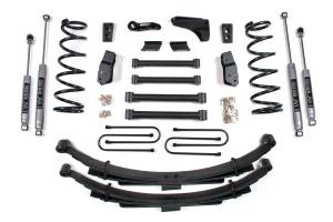 BDS Suspension - BDS 6 Inch Lift Kit | 2006-2007 Dodge Ram 1500 Mega Cab 4WD | Rear Leaf Springs | 3-1/2" Axle | NX2 Nitro Series - Image 2