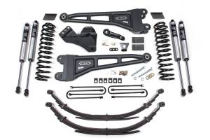 BDS Suspension - BDS 4 Inch Lift Kit w/ Radius Arm | Ford F250/F350 Super Duty (2011-2016) 4WD Gas | Leaf Springs | FOX 2.0 Performance Series - Image 2