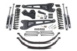 BDS Suspension - BDS 4 Inch Lift Kit w/ Radius Arm | Ford F250/F350 Super Duty (2011-2016) 4WD Gas | Leaf Springs | NX2 Nitro Series - Image 2
