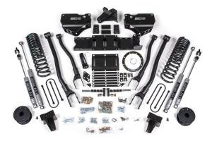 BDS Suspension - BDS 6 Inch 4-Link Lift Kit | Ram 3500 Diesel w/ Rear Air Ride (2019-2024) 4WD | 8-Bolt Indexing Ring | NX2 Nitro Series - Image 2