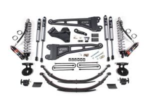 BDS Suspension - BDS 4 Inch Lift Kit w/ Radius Arm | FOX 2.5 Performance Elite Coil-Over | Ford F250/F350 Super Duty (2011-2016) 4WD Diesel | Leaf Springs Rear - Image 2