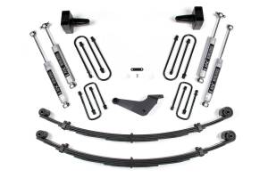 BDS Suspension - BDS 4 Inch Lift Kit | 1999-2004 Ford F250/F350 Super Duty 4WD | Radius U-Bolt | w/o Factory Overload | NX2 Nitro Series - Image 2