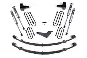 BDS Suspension - BDS 4 Inch Lift Kit | 1999-2004 Ford F250/F350 Super Duty 4WD | Radius U-Bolt | w/ Factory Overload | FOX 2.0 Performance Series - Image 2