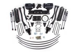 BDS Suspension - BDS 8 Inch Lift Kit w/ 4-Link | Ram 3500 4WD Diesel (2019-2024) | No Rear Overload | 8-Bolt | FOX 2.0 Performance Series - Image 2
