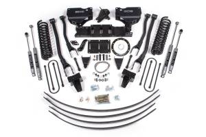 BDS Suspension - BDS 8 Inch Lift Kit w/ 4-Link | Ram 3500 4WD Diesel (2019-2024) | w/ Rear Overload | 8-Bolt | NX2 Nitro Series - Image 2