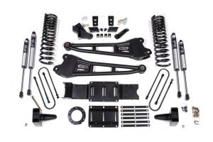 BDS Suspension - BDS 6 Inch Lift Kit w/ Radius Arm | Ram 3500 Diesel (2019-2024) 4WD | No Rear Overload | 6-Bolt | FOX 2.0 Performance Series - Image 2