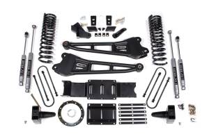 BDS Suspension - BDS 6 Inch Lift Kit w/ Radius Arm | Ram 3500 Diesel (2019-2024) 4WD | No Rear Overload | 8-Bolt (Aisin) | NX2 Nitro Series - Image 2