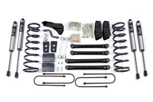BDS Suspension - BDS 4 Inch Lift Kit | 2005-2007 Dodge Ram 2500 Power Wagon 4WD | 4 Inch Block Kit | 4 Inch Axle | FOX 2.0 Performance Series - Image 2