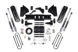BDS Suspension - BDS 6 Inch Lift Kit | Ram 3500 Diesel (2013-2018) 4WD | 4 Inch Block Kit | 8-Bolt | NX2 Nitro Series - Image 2