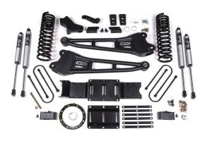 BDS Suspension - BDS 4 Inch Lift Kit w/ Radius Arm | 2 Inch Rear Block | Ram 3500 (19-24) 4WD Diesel | w/o Overload | 8-Bolt (Aisin) | FOX 2.0 Performance Series - Image 2