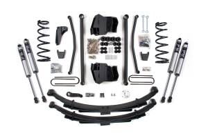 BDS Suspension - BDS 8 Inch Long Arm Lift Kit | 2008 Dodge Ram 2500/3500 4WD Diesel | Leaf Springs w/ 4 Inch Axle | FOX 2.0 Performance Series | Manual - Image 2