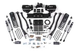 BDS Suspension - BDS 4 Inch Lift Kit w/ 4-Link | Ram 3500 (2019-2023) 4WD Gas | w/ Factory Rear Overload Leaf | FOX 2.0 Performance Series - Image 2