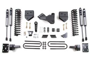 BDS Suspension - BDS 4 Inch Lift Kit | Ford F250/F350 Super Duty (2011-2016) 4WD Gas | Block Kit w/ FOX 2.0 Performance Series Shocks - Image 2