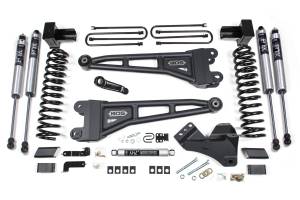 BDS Suspension - BDS 4 Inch Lift Kit w/ Radius Arm | Ford F250/F350 Super Duty (2017-2019) 4WD Diesel | 5" Block 2 & 3 Leaf | FOX 2.0 Performance Series - Image 2