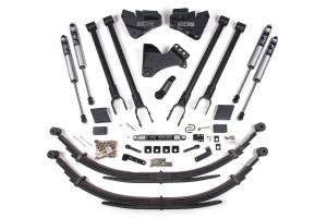 BDS Suspension - BDS 4 Inch Lift Kit | 4-Link Conversion | Ford F250/F350 Super Duty (2017-2019) 4WD Diesel | Leaf Springs | FOX 2.0 Performance Series - Image 2
