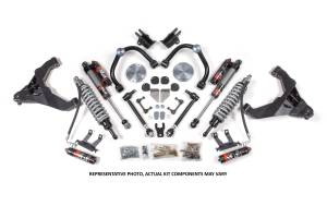 BDS Suspension - BDS 3 Inch FOX Coilover Conversion Lift Kit | Chevy Silverado/GMC Sierra 2500HD/3500HD Diesel 4WD (2011-2019) | Stock Rear | FOX 2.5 Performance Elite Rear Shocks - Image 2