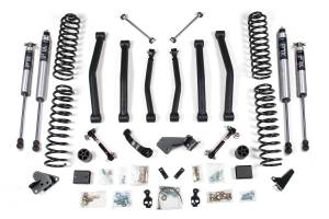 BDS Suspension - BDS 4 Inch Lift Kit | 2007-2011 Jeep Wrangler JK 2-Door | NX2 Nitro Series Shocks w/ Disconnects - Image 1