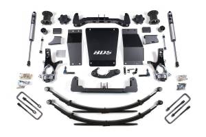 BDS Suspension - BDS 6.5 Inch Lift Kit | Chevy Silverado/GMC Sierra 1500 (2014-2018) 4WD | Leaf Springs | FOX 2.0 | Cast Steel Control Arm - Image 2