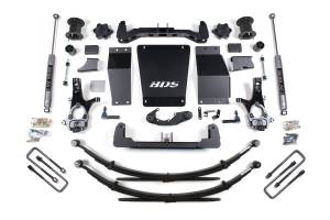 BDS Suspension - BDS 6.5 Inch Lift Kit | Chevy Silverado/GMC Sierra 1500 (2014-2018) 4WD | Leaf Springs | NX2 Nitro | Aluminum/Stamped Steel Control Arm - Image 2