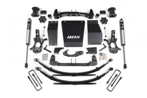 BDS Suspension - BDS 4.5 Inch Lift Kit | 2014-2018 Chevy Silverado & GMC Sierra 1500 4WD | Leaf Springs | FOX 2.0 | Cast Steel Control Arms - Image 2