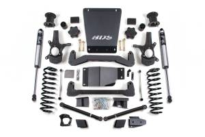 BDS 6.5 Inch Lift Kit | 2007-2014 Chevy/GMC Avalanche, Suburban, Tahoe & Yukon 1500 4WD | w/ NX2 Nitro Series Rear Shocks