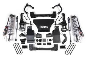 BDS Suspension - BDS 4 Inch Lift Kit | FOX 2.5 Performance Elite Coil-Over | Chevy Silverado / GMC Sierra 1500 (2025-2026) 4WD | w/ FOX 2.0 Performance Series Rear Shocks - Image 2