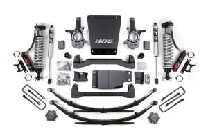 BDS Suspension - BDS 6 Inch Lift Kit | Glide-Ride Leaf Springs | FOX 2.0 Performance Series Rear Shocks | Chevy Silverado/GMC Sierra 1500 (2007-2013) 4WD - Image 2