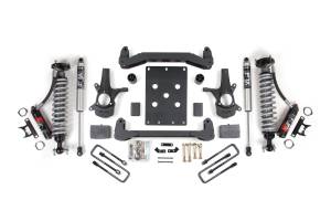 BDS 4 Inch Lift Kit | Leaf Springs & FOX 2.5 Performance Elite Shocks | 2007-2013 Chevy Silverado/GMC Sierra 1500 2WD