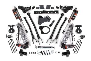 BDS Suspension - BDS 7 Inch 4-Link Lift Kit w/ FOX 2.5 Performance Elite Coilovers | Ford F250/F350 Super Duty (2023-2026) 4WD Diesel | Rear Block Kit - Image 2