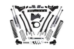 BDS 7 Inch 4-Link Lift Kit | Ford F350 Super Duty DRW (2023-2026) Diesel 4WD | NX2 Nitro Series Shocks