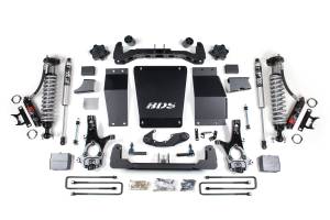 BDS 6 Inch Lift Kit | Block Kit | FOX 2.0 Performance Series | Aluminum / Stamped Steel Control Arms | Chevy Silverado / GMC Sierra 1500 (2014-2018) 4WD