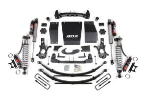 BDS Suspension - BDS 6 Inch Lift Kit | Glide-Ride Leaf Springs | FOX 2.5 Performance Elite Coilover | Aluminum / Stamped Steel Control Arms | Chevy Silverado / GMC Sierra 1500 (2014-2018) 4WD - Image 2