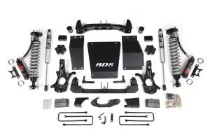 BDS 4 Inch Lift Kit | Leaf Springs | FOX 2.0 Performance Series | Aluminum / Stamped Steel Control Arms | Chevy Silverado / GMC Sierra 1500 (2014-2018) 4WD