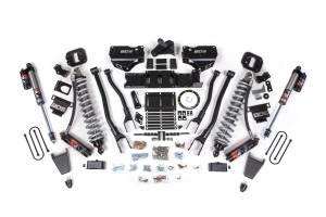 BDS Suspension - BDS 4 Inch 4-Link Lift Kit | FOX 2.5 Coil-Over Conversion Performance Elite | Ram 3500 Diesel 4WD (2019-2024) | 2in Block w/o Overload | Rubber Bump Stop | 8-Bolt - Image 2