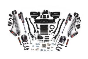 BDS Suspension - BDS 4 Inch 4-Link Lift Kit | FOX 2.5 Performance Elite Coil-Over Conversion | Ram 2500 (2019-2024) 4WD Diesel | FOX 2.0 Hydro Bump Stop - Image 2