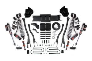 BDS Suspension - BDS 4 Inch 4-Link Lift Kit w/ FOX 2.5 Performance Elite Coil-Over Conversion | Ram 3500 4WD Diesel (2013-2018) | FOX 2.0 Hydro Bump Stop | 8-Bolt - Image 2