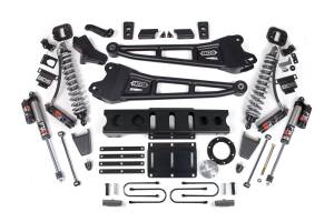 BDS 4 Inch Lift Kit w/ Radius Arm | FOX 2.5 Coil-Over Conversion Performance Elite | Ram 3500 (2013-2018) 4WD Diesel | FOX 2.0 Hydro Bump Stop | 6-Bolt