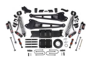 BDS Suspension - BDS 4 Inch Lift Kit w/ Radius Arm | FOX 2.5 Coil-Over Conversion Performance Elite | Ram 3500 (2013-2018) 4WD Diesel | FOX 2.0 Hydro Bump Stop | 8-Bolt - Image 2