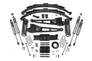BDS Suspension - BDS 6 Inch Lift Kit w/ Radius Arms | Ram 3500 4WD Diesel (2013-2018) | 4.5 Inch Leaf Springs | 8-Bolt | FOX 2.5 Performance Series HTO - Image 2
