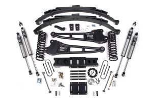 BDS Suspension - BDS 6 Inch Lift Kit w/ Radius Arms | Ram 3500 4WD Diesel (2013-2018) | 4.5 Inch Leaf Springs | 6-Bolt | FOX 2.5 Performance Series HTO - Image 2